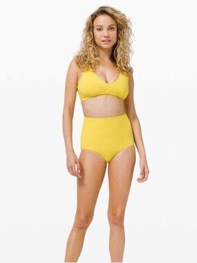 lululemon athletica calm tides bikini set soleil